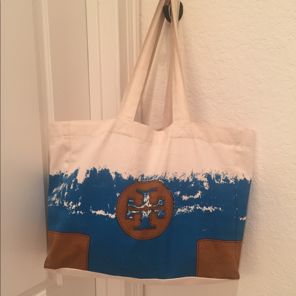 Tory Burch Canvas Tote Bag